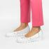 Pantofi albi de dama din piele naturala cu talpa ortopedica The Flexx, model Bookoo
